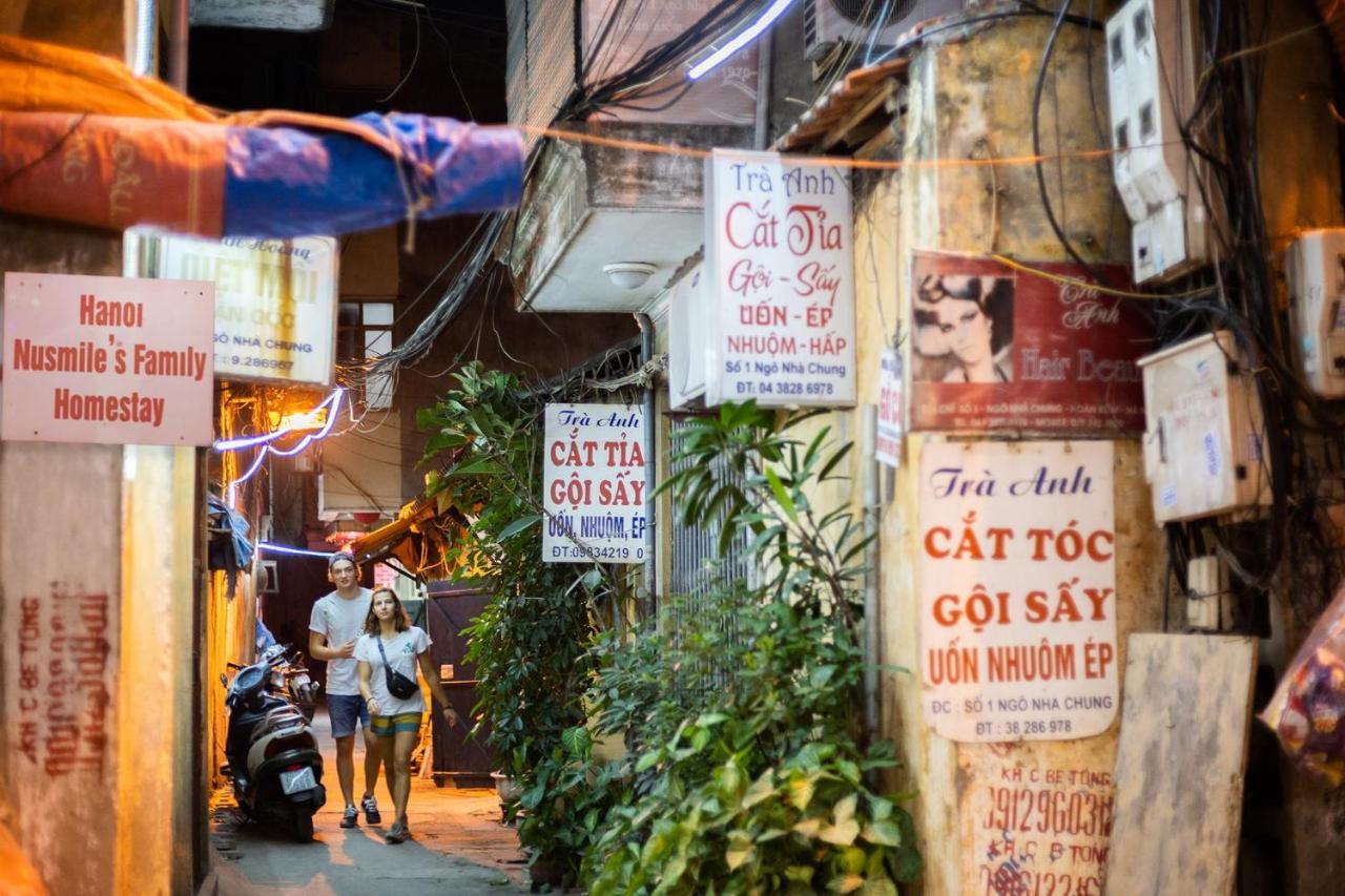Nusmile'S Hostel And Travel Hanoi Bagian luar foto